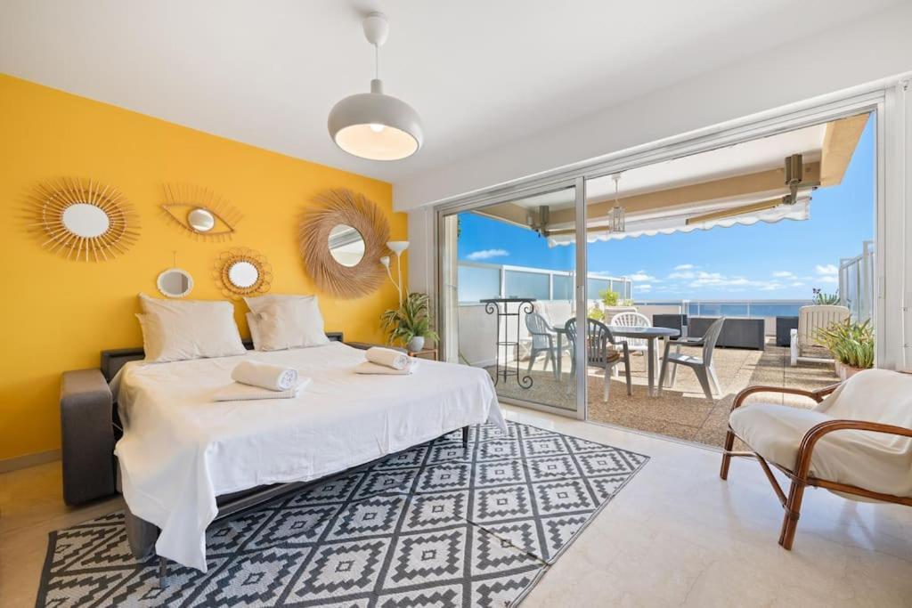 Le Neptune - Vue - Grande Terrasse - Parking Prive * Mentone